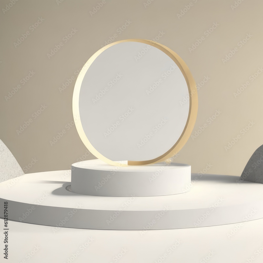 Promo Podium Realistic render generative ai Promo Podium Realistic render generative ai