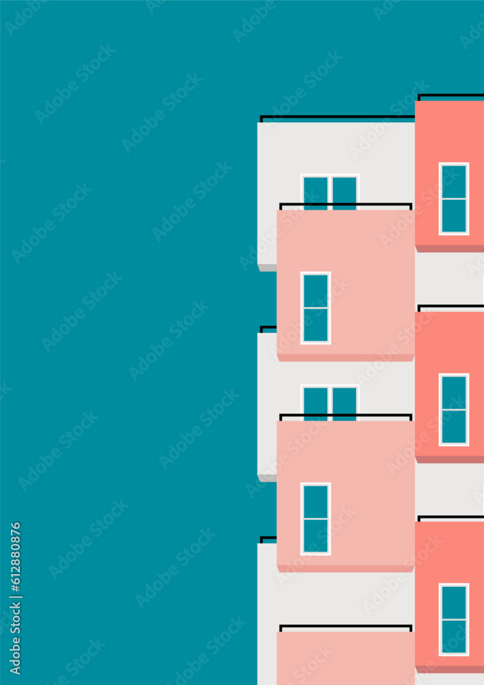 architecture abstract poster cover. poster with geometric shape building minimal, architecture cover, trendy color, vector. design for architecture background, present, poster, web, print, banner. architecture abstract poster cover. poster with geometric shape building minimal, architecture cover, trendy color, vector. design for architecture background, present, poster, web, print, banner.