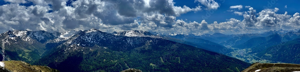 Sunny mountain landscape in the alps Sunny mountain landscape in the alps
