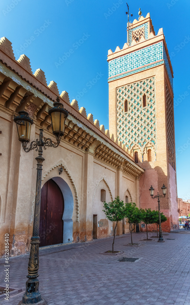Fototapeta premium Moulay El Yazid Mosque, Marrakesh, Morocco