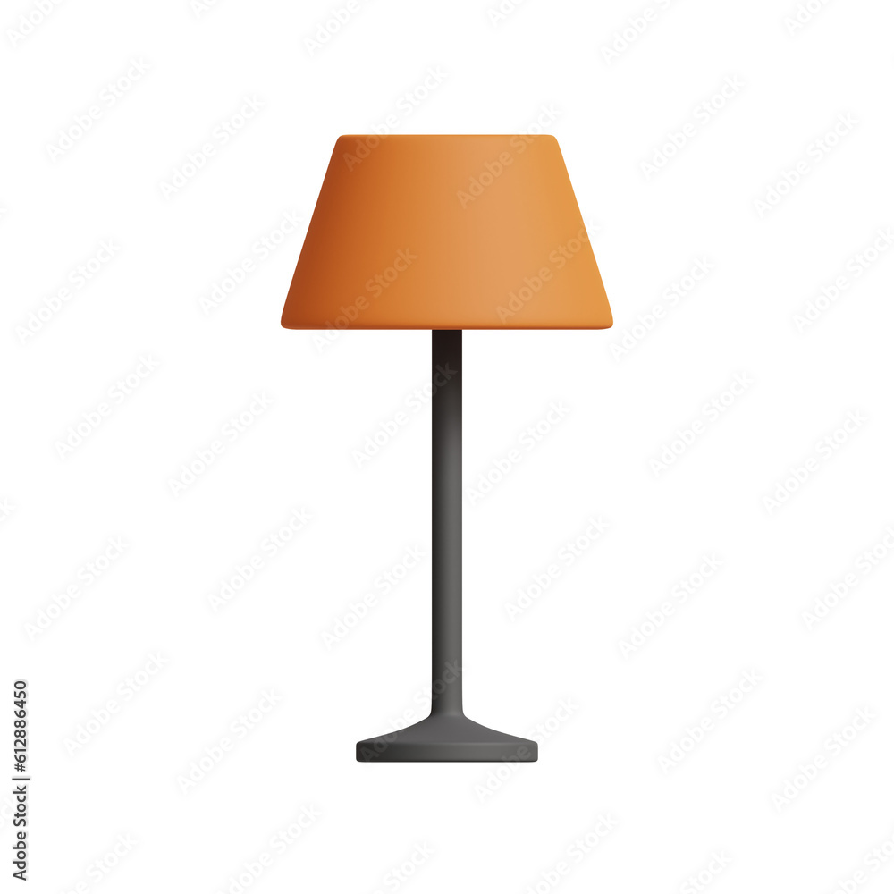 3d home interior lamp icon 3d home interior lamp icon