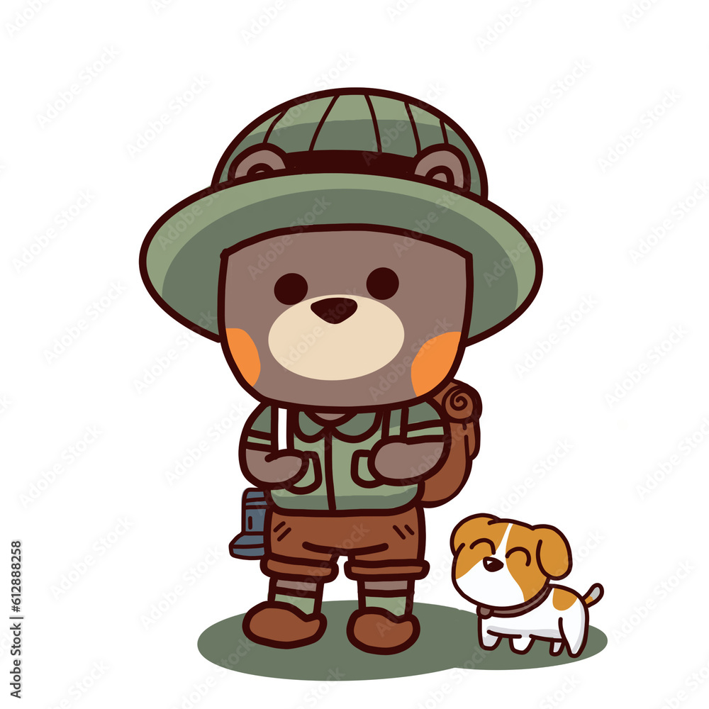 Bear hiking Bear hiking