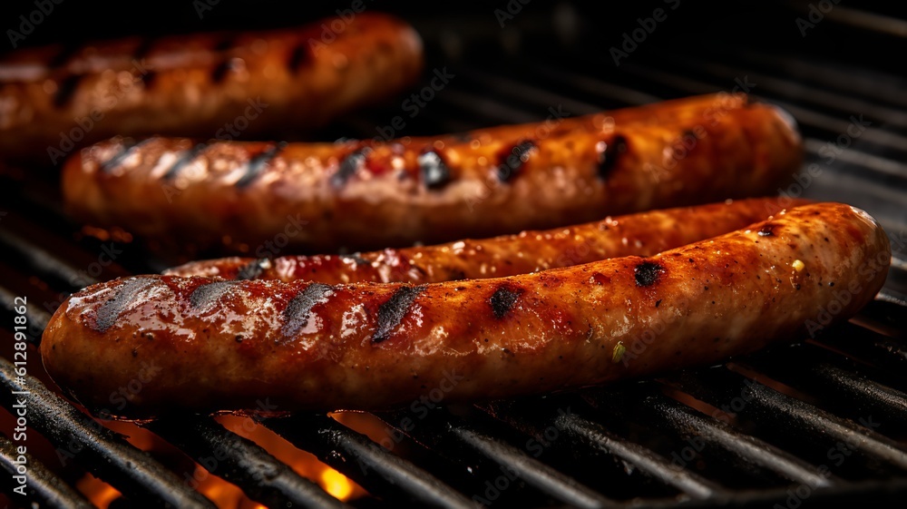 Grilled Sausage: Juicy and Charred Delight Grilled Sausage: Juicy and Charred Delight