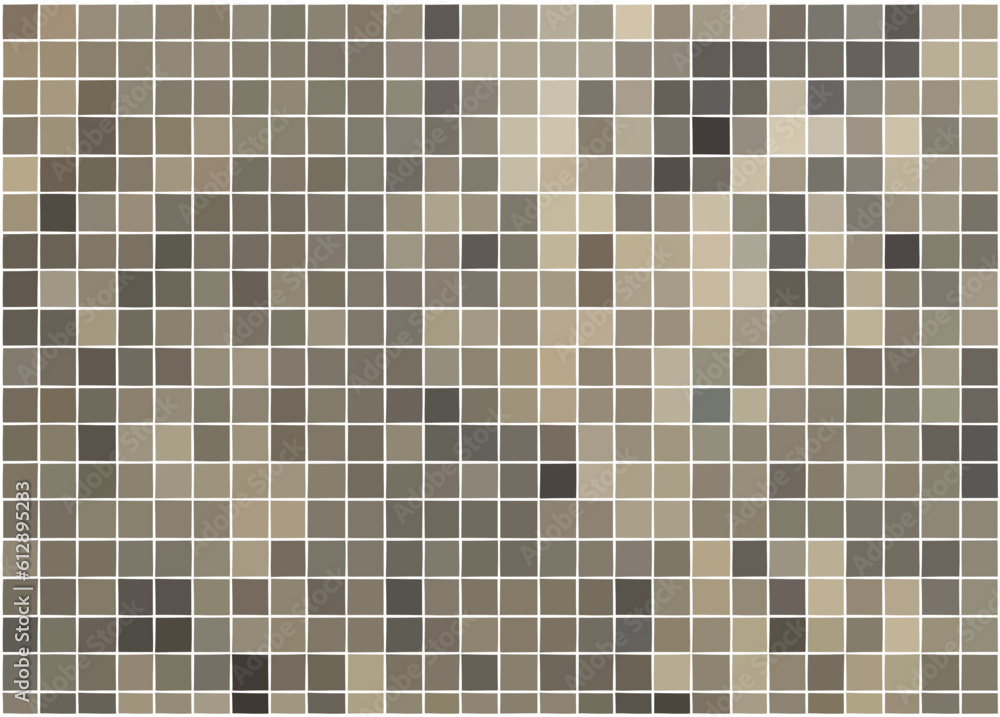 Fototapeta premium autumn mosaic in brownish tones for kitchen aprons vector