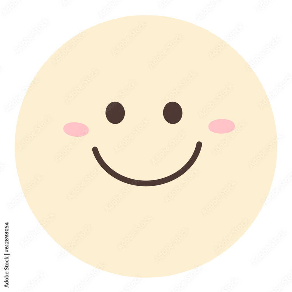 Fototapeta premium Sticker smiley face