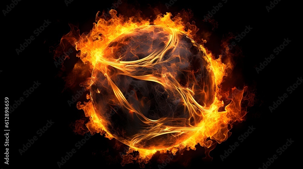 Fire Ball of Fire - Generative AI Fire Ball of Fire - Generative AI