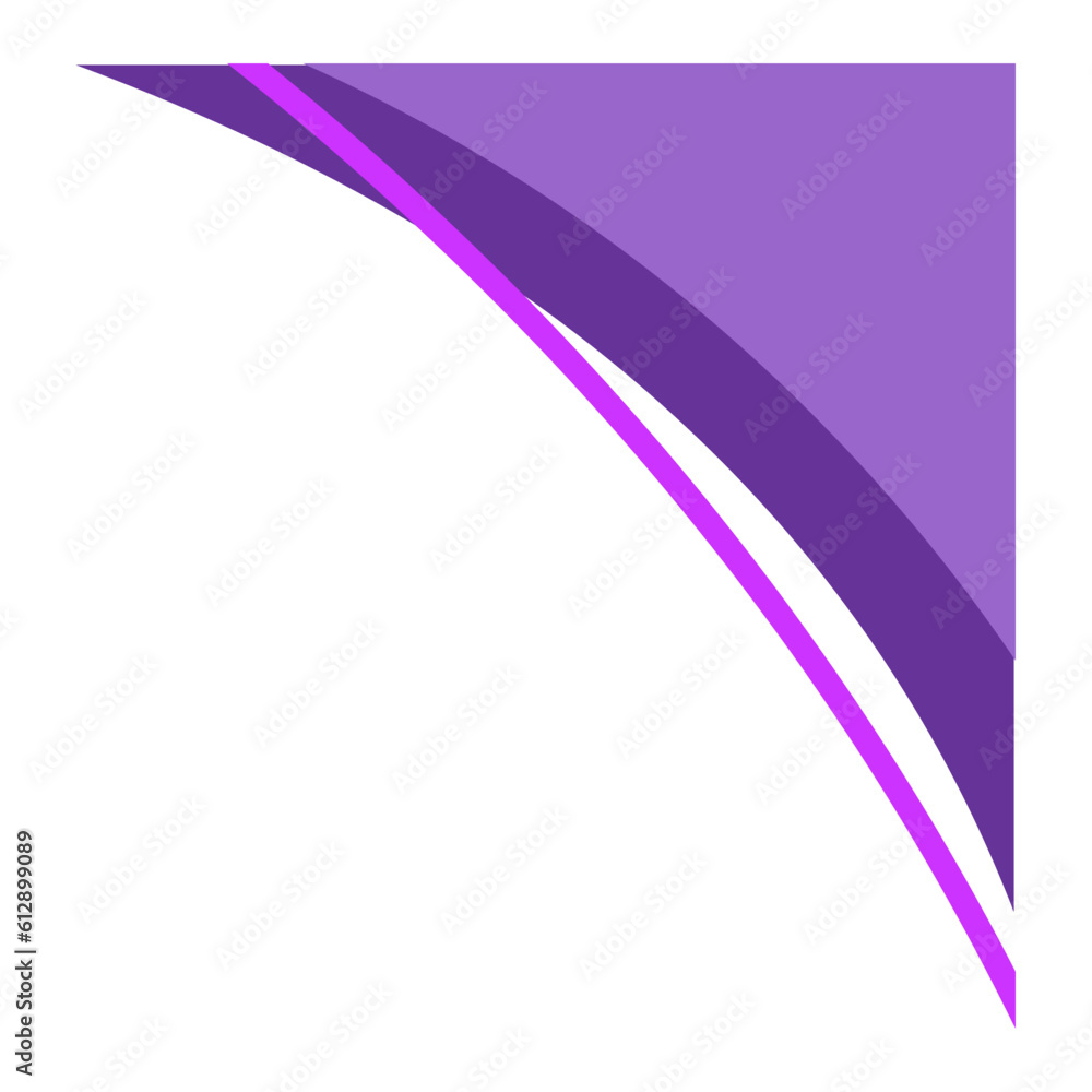 Fototapeta premium Modern Corner Wave