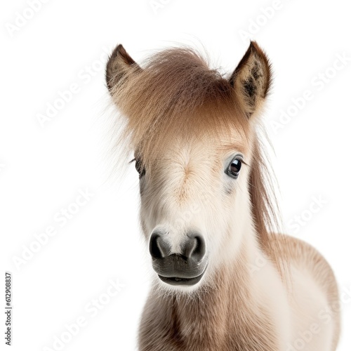 a little white pony