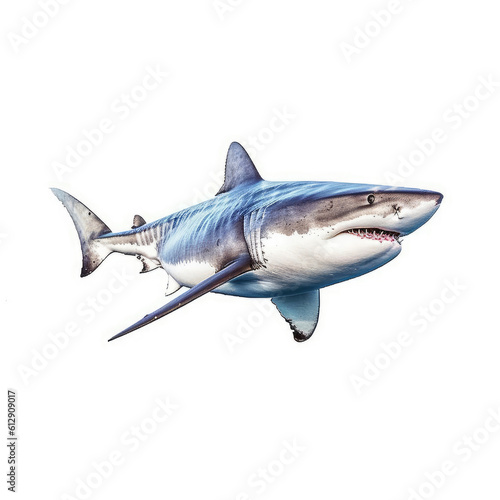 an illustration of a shark