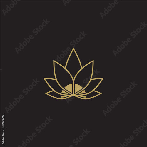 abstrac flower logo