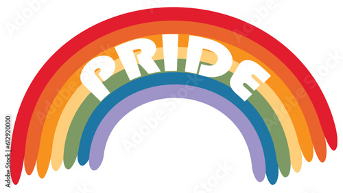 The symbol of the LGBTQ community is a rainbow
