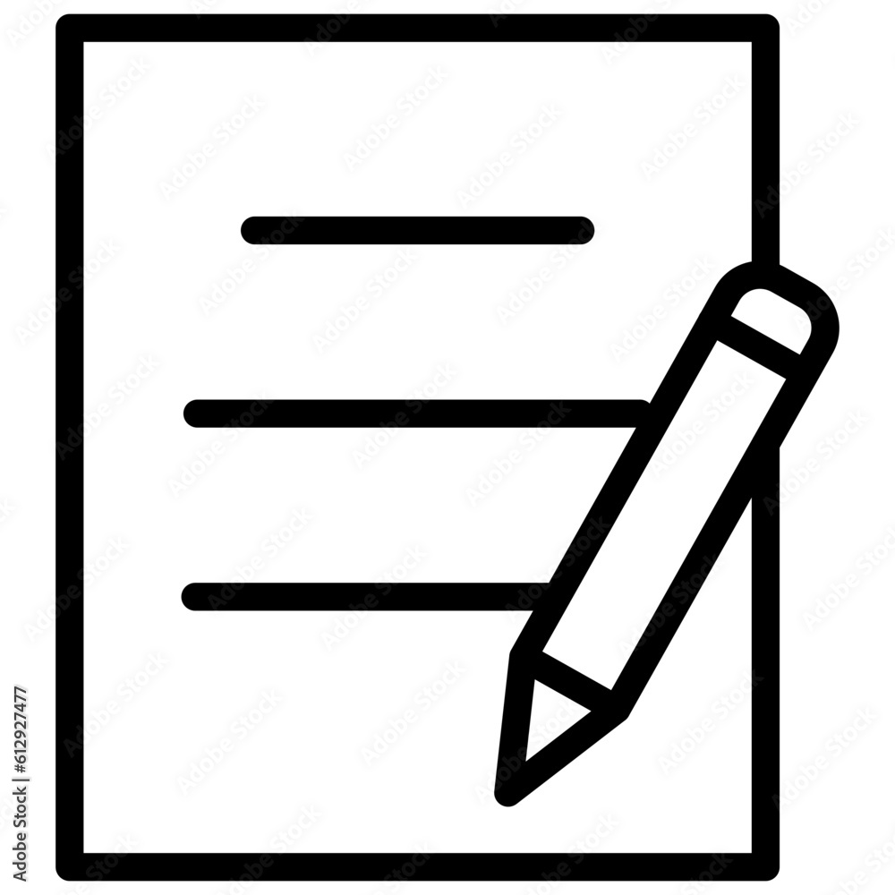 Notepad Icon style Notepad Icon style