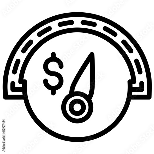 Credit score Icon style