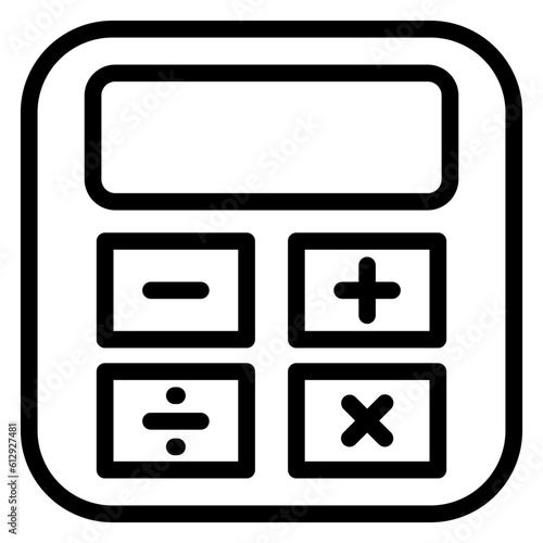 Calculator app Icon style