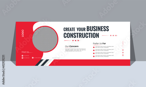 Trendy corporate digital marketing facebook cover social media banner template premium vector.