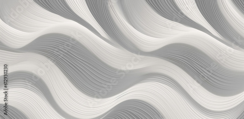 Crafted Fluidity: Creative Wave Texture Crafted from Paper, Generative AI