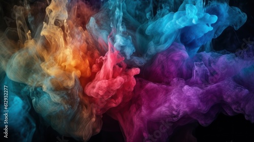 Fototapeta Naklejka Na Ścianę i Meble -  abstract colorful background HD 8K wallpaper Stock Photographic Image