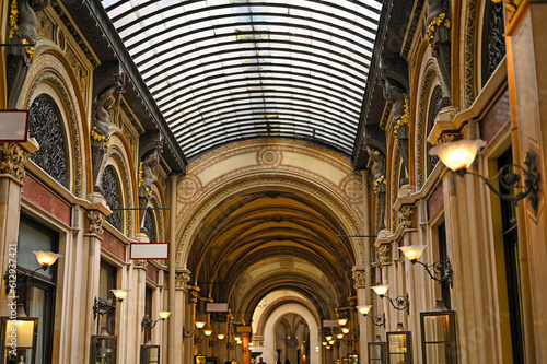 Ferstel passage detail in Vienna downtown Austria