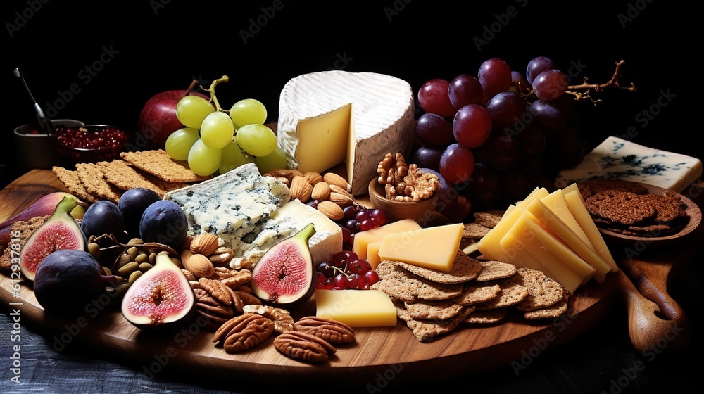 Cheese Platter: A Feast of Flavors and Textures Cheese Platter: A Feast of Flavors and Textures
