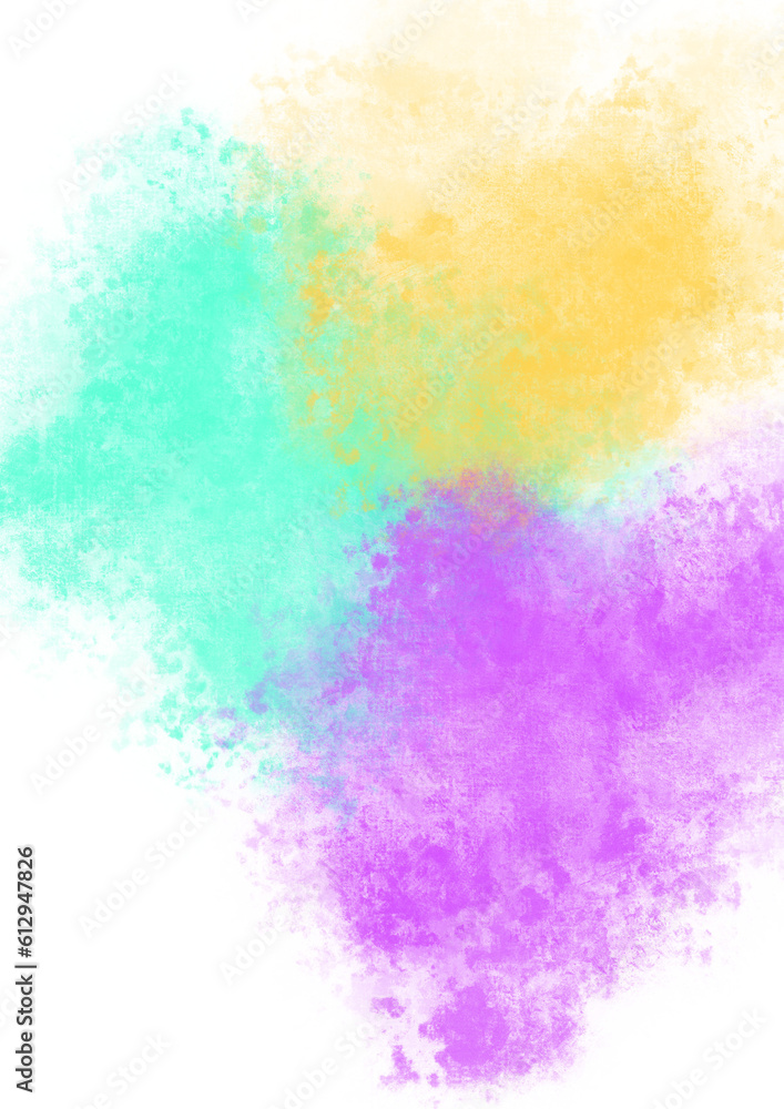 Colorful abstract background with splashes