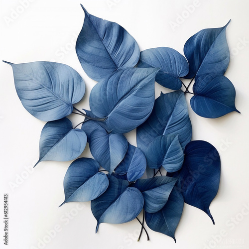 Blue leaf