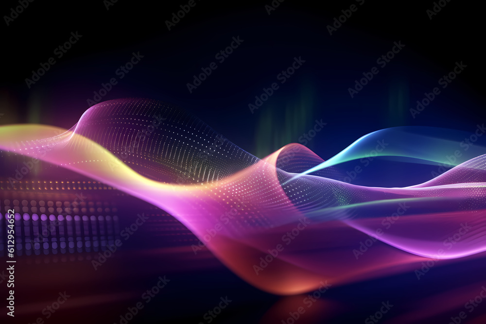 abstract background with glowing lines abstract background with glowing lines