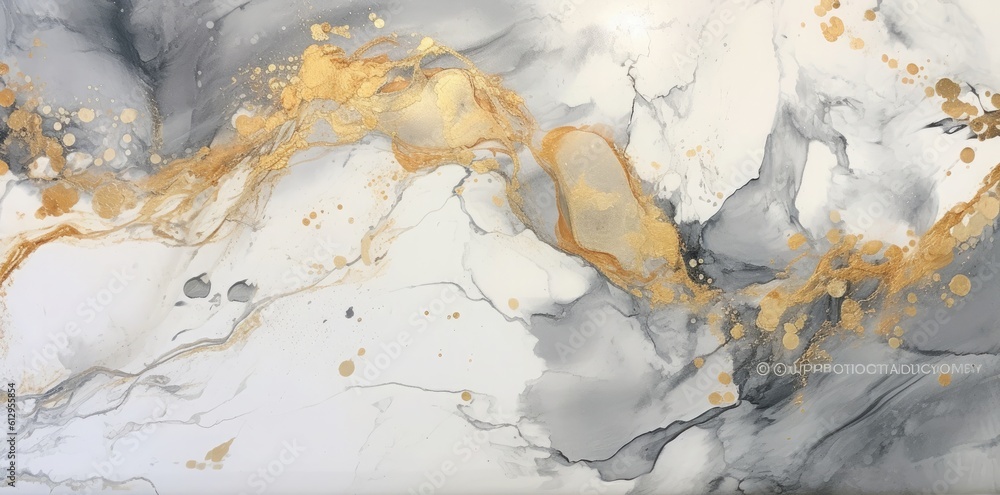 Pastel gold and white background