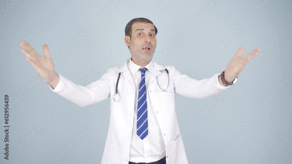 Doctor stern warning. Doctor stern warning.