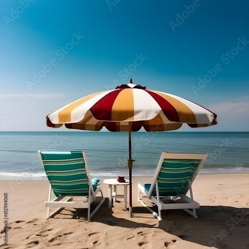 Tropical hideaway  sandy beach  majestic skies  and secret beach oasis