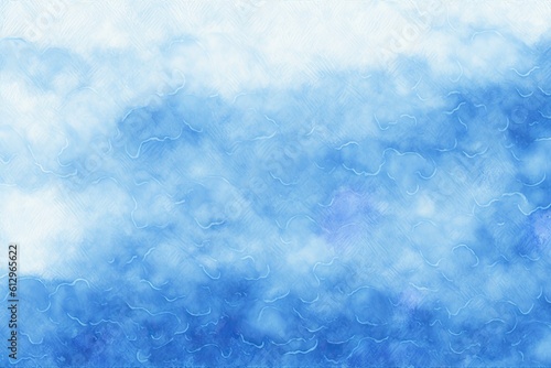 Background: blue Japanese paper. Generative AI © 2rogan