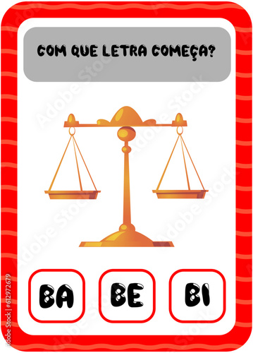 Com que letra começa?