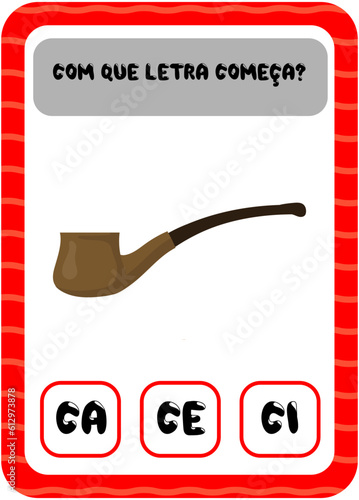 Jogo com que letra começa: C