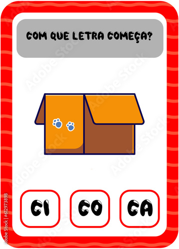 Jogo com que letra começa: C
