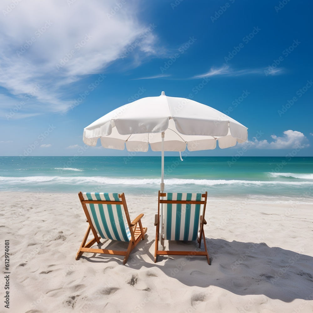 Tranquil beachfront, sandy beach, whispy clouds, and calm oceanic beauty