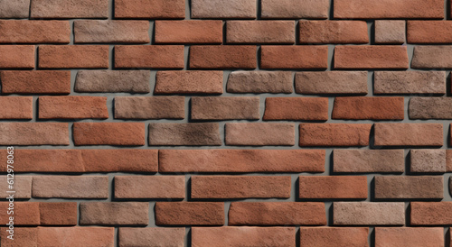 red brick wall, generative artificial intelligence