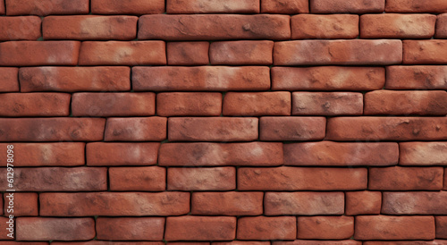 red brick wall, generative artificial intelligence