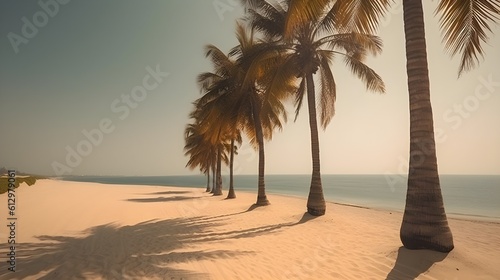 Palmy Trees and a Sandy Beach Bring Joy and Delight