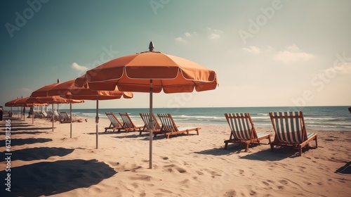 Beachfront hideaway, sandy beach, cotton candy skies, and serene solitude © Ranya Art Studio