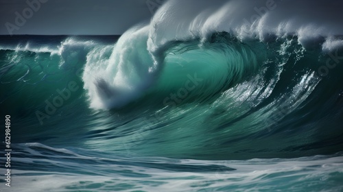 Enchanted seascapes, awe-inspiring ocean waves, beautiful clouds, and whirling foam © Ranya Art Studio