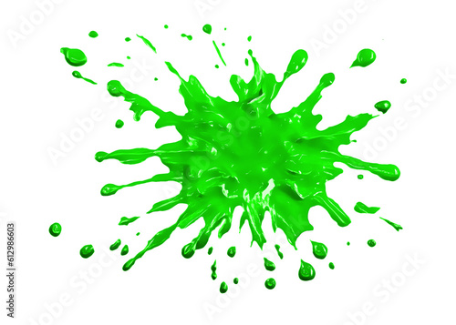 Green Paint, Slime, Ink, Goop, Splatter Splash Texture PNG Transparent Background