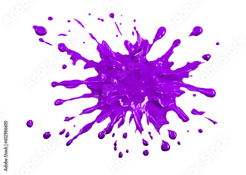 Purple Paint, Slime, Ink, Goop, Splatter Splash Texture PNG Transparent Background