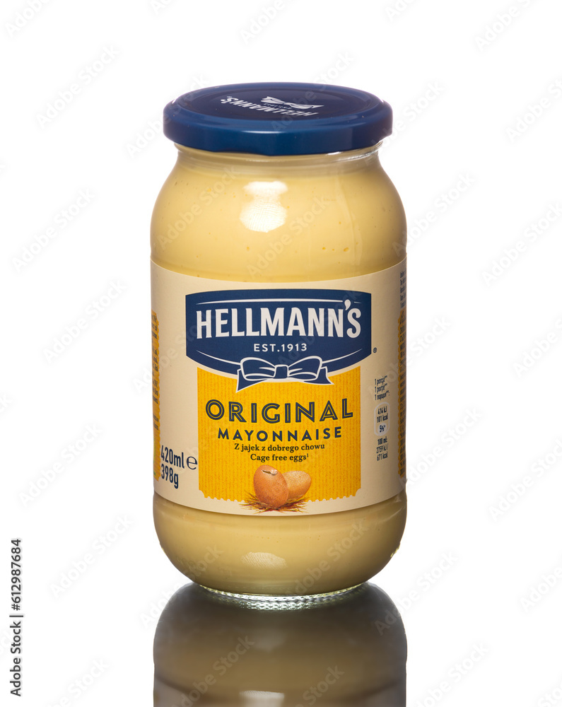 Chicago, USA June 25, 2023 Hellmann's Original Mayonnaise. America's