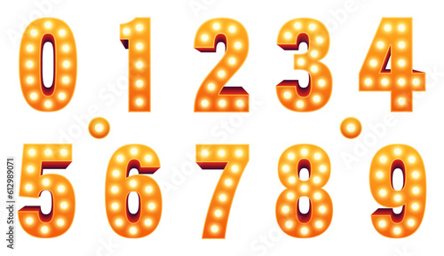 Set of Alphabet Numbers. Re...
