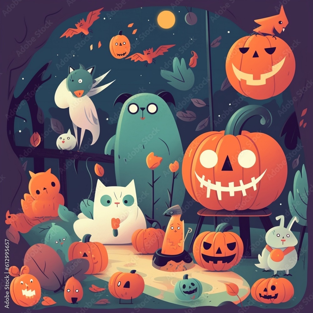 Cartoon Halloween Cartoon Halloween