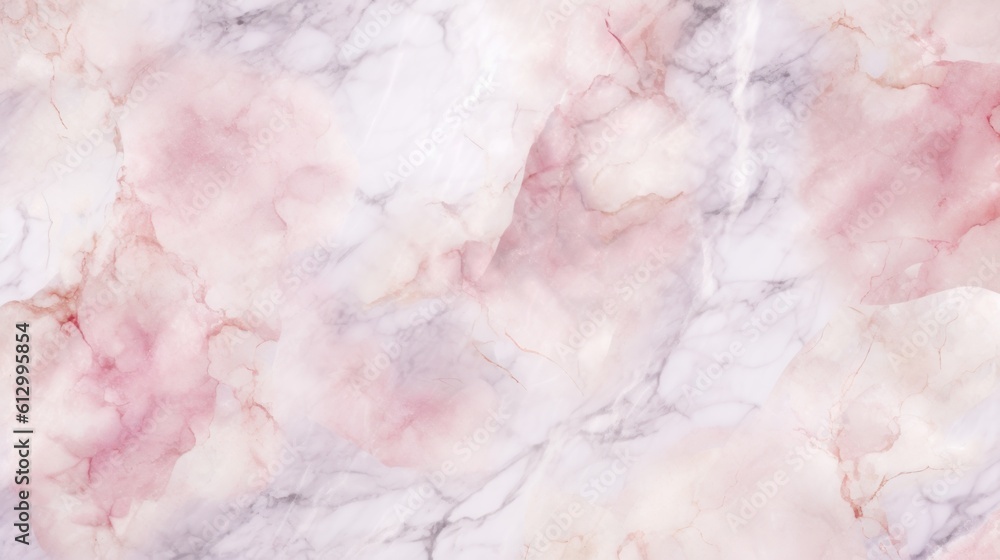 Fototapeta premium Marble stone texture that emulates the delicate beauty of a spring blossom, with soft hues of pink and white merging seamlessly wallpaper background