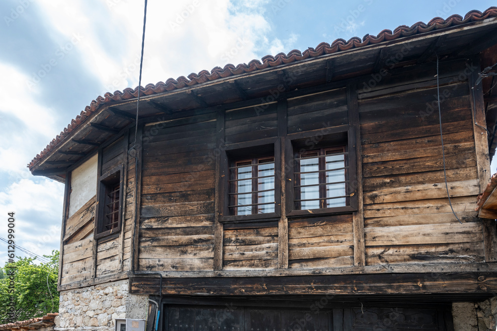 Street and old houses in Koprivshtitsa, Bulgaria Street and old houses in Koprivshtitsa, Bulgaria