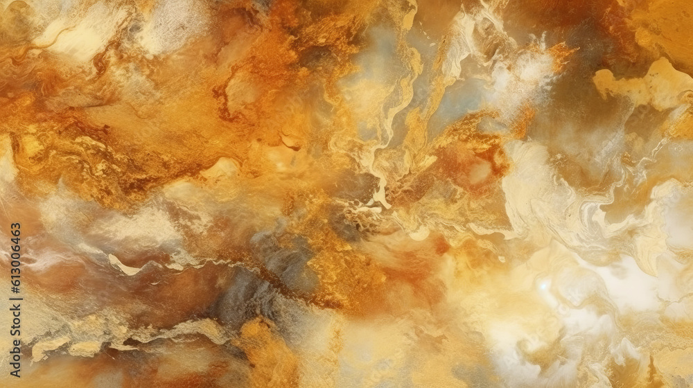 Original abstract painting at canvas. Mixed media pattern. Hand drawn art background. Generative ai