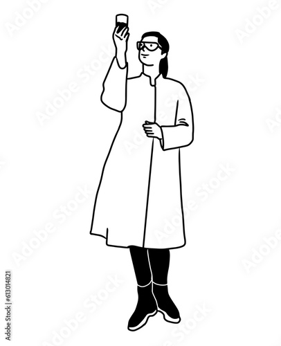 Scientist Do Experiment. An experiment is a procedure carried out to support or refute a hypothesis, or determine the efficacy or likelihood of something previously untried