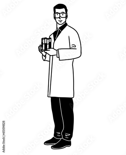 Scientist Do Experiment. An experiment is a procedure carried out to support or refute a hypothesis, or determine the efficacy or likelihood of something previously untried