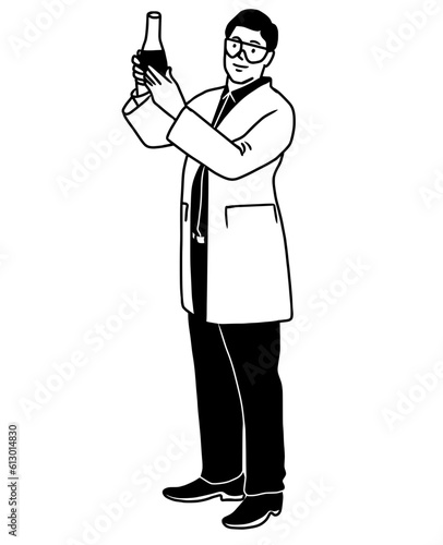 Scientist Do Experiment. An experiment is a procedure carried out to support or refute a hypothesis, or determine the efficacy or likelihood of something previously untried